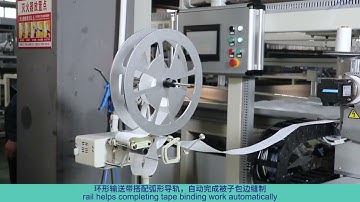 #GetonAgain #quilts 4 sides #tape #binding machine #tape binding #mattress tape binding