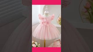 Net Frock Design for Baby Girl|Baby dress design #babydress #babyfrockdesign #ytshorts