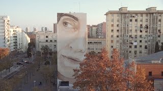 Check out how one artist has changed the face of barcelona.
