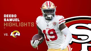 Deebo Samuel's Best Catches, Runs, \& Throws From Crazy 2-TD Game | NFL 2021 Highlights