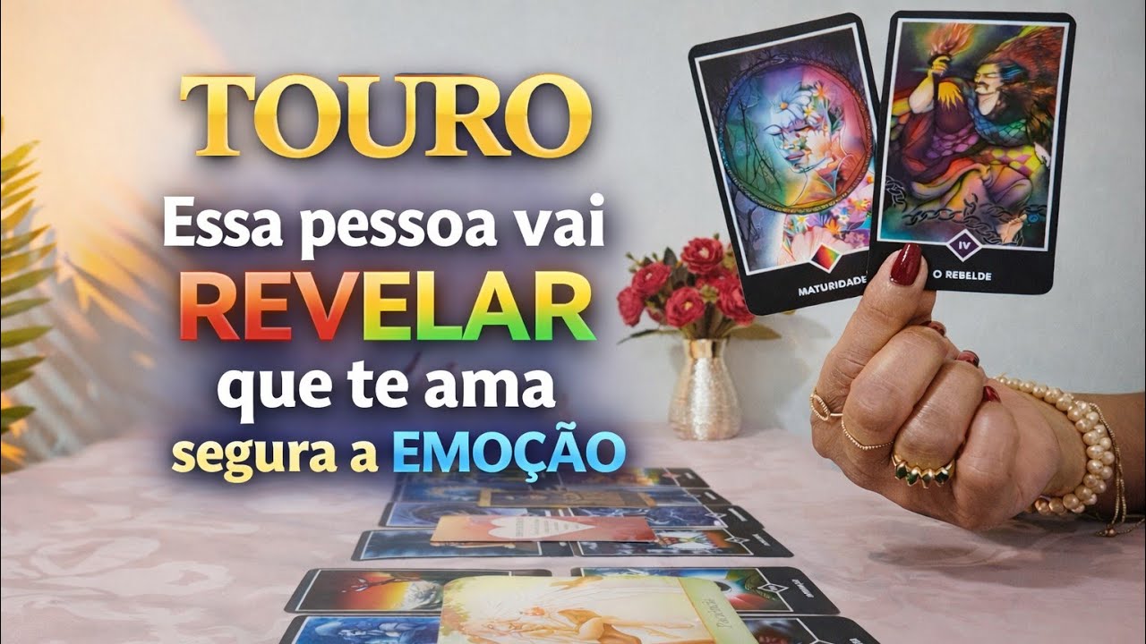 ❤️ TOURO ❤️ ESSA PESSOA NÃO AGUENTA MAIS ESCONDER QUE TE AMA