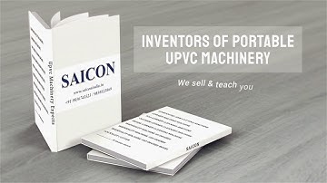 SAICON - Upvc Window Machinery