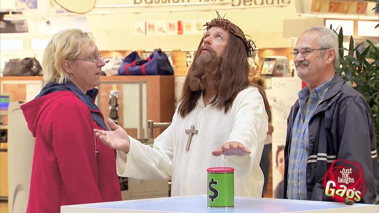 Just For Laughs Jesus Makes Money_Funnygrin YouTube