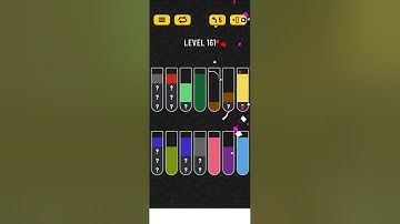 Water sort puzzle level 161