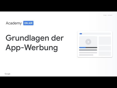 Academy on Air: Grundlagen von App-Werbung (26.03.2019)