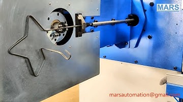 3D CNC Wire Bending Machine - Star Hanger