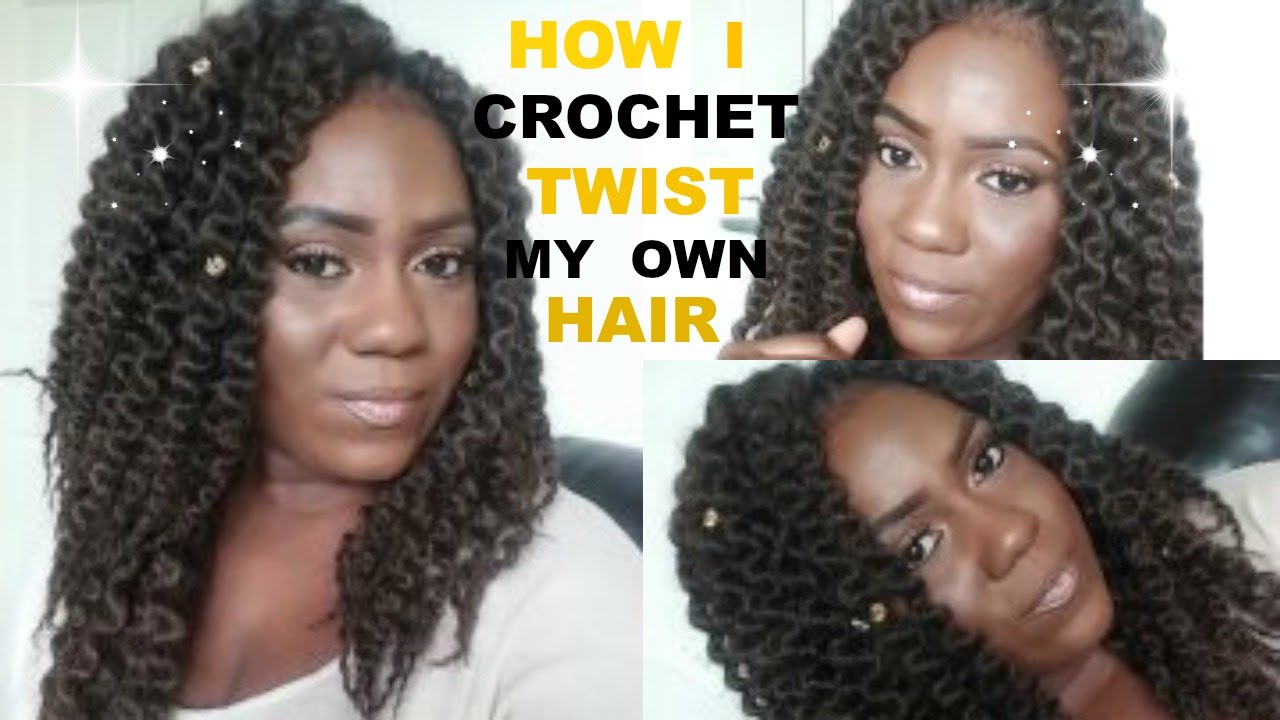 How I Crochet Twist My Own Hair 2 Youtube