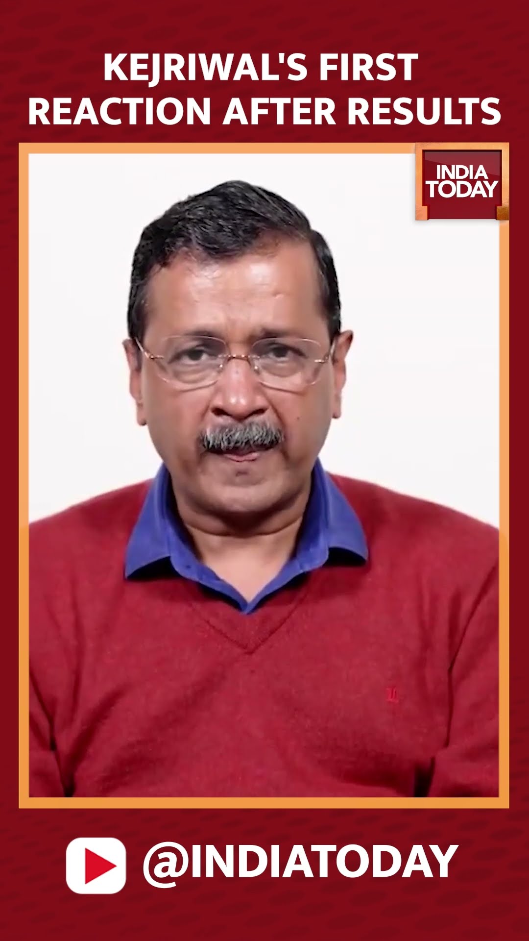 AAP National Convener Arvind Kejriwal's First Reaction After Loosing Delhi Assembly Elections