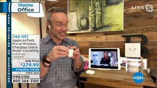 Apple AirPods Pro w/Wireless Charging Case, NoiseCancell...