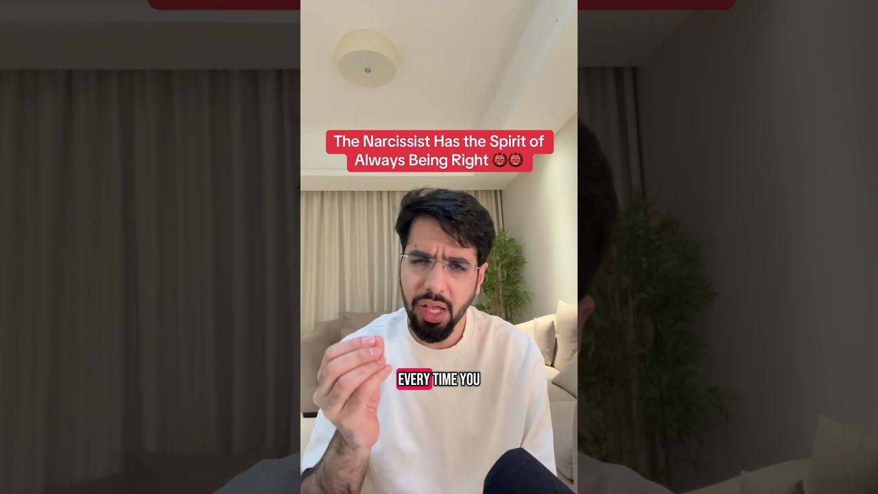 The Narcissist Has Spirit Of Always Being Right