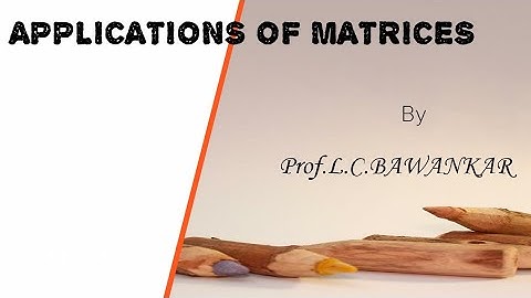 Lecture 5 Introduction of Sylvester