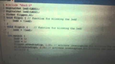 Make interruptions with Mbed.mp4