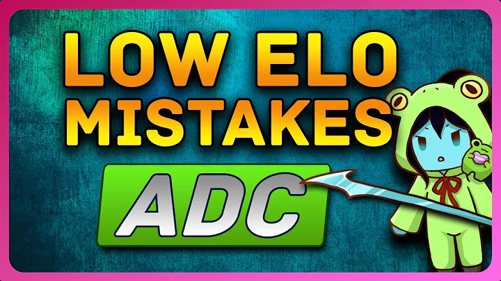 3 MOST common low elo mistakes EVERY ADC makes! | LoL adc guide