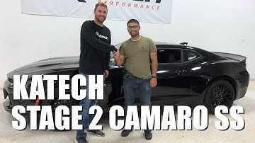 Katech Stage 2 Gen 6 Camaro SS package makes 562rwhp on E85.