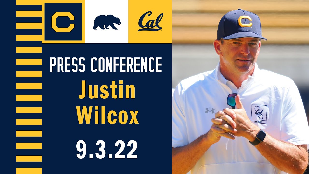 Cal Football: Justin Wilcox Post-Game Press Conference vs UC Davis (09.03.2...