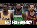 I Released The Top 15 Players In The NBA To Free Agency | NBA 2K21