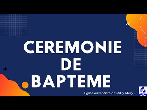 Vidéo: 7 façons de lancer une brillante cérémonie de baptême ou de baptême