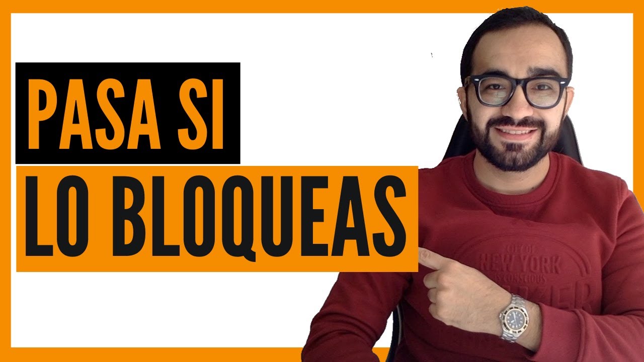 ¿Bloquear a tu Ex es inmaduro? La CLAVE para DESCUBRIRLO - YouTube