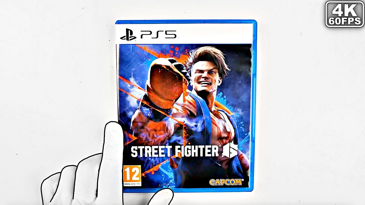 Street Fighter V (PS4) Unboxing!! 