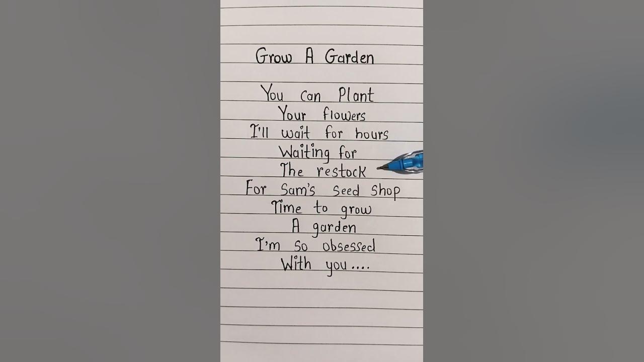🌸 The Grow A Garden ~ Roblox Version (Pretty Little Baby ~ Connie Francis) #growagarden