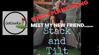 Famous Combining Stack and Tilt with my Single Plane Swing for better golf ball compression | Garmin R10 Net Worth