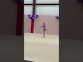 Mia Sholoshenko clubs routine Michael Jackson song Regional competition gymnastics level 7 #gymnast