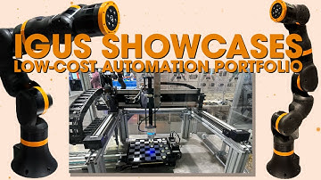 igus Shows its Low-Cost Automation Portfolio