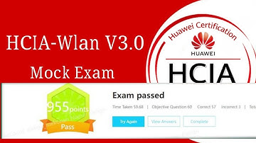 HCIA-Wlan V3.0 Mock Exam 2022-23 Practice Questions