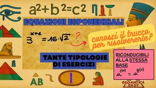 Equazioni Esponenziali: 12 Esercizi Svolti con le Proprietà delle Potenze (1)