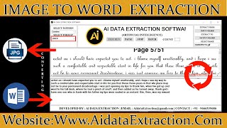 How to Convert Data Entry Image to .DOC | How to Convert Data Entry Images into Word screenshot 5