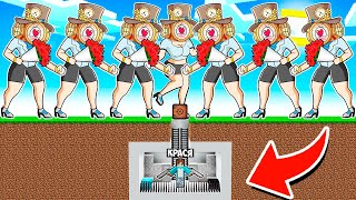 СЕКРЕТНАЯ БАЗА ПРО ПРОТИВ АПОКАЛИПСИСА ИЗ КЛОКВУМЕН В МАЙНКРАФТ!  КРАСЯ CLOCKWOMAN MINECRAFT