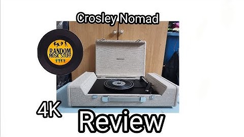 Crosley Nomad Review/Unboxing (4K)