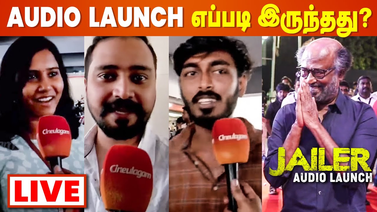 LIVE Jailer Audio Launch Public Review Rajinikanth Nelson