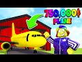 I started TOFUU AIRLINES with the $750,000 PRIVATE JET.. (Roblox)