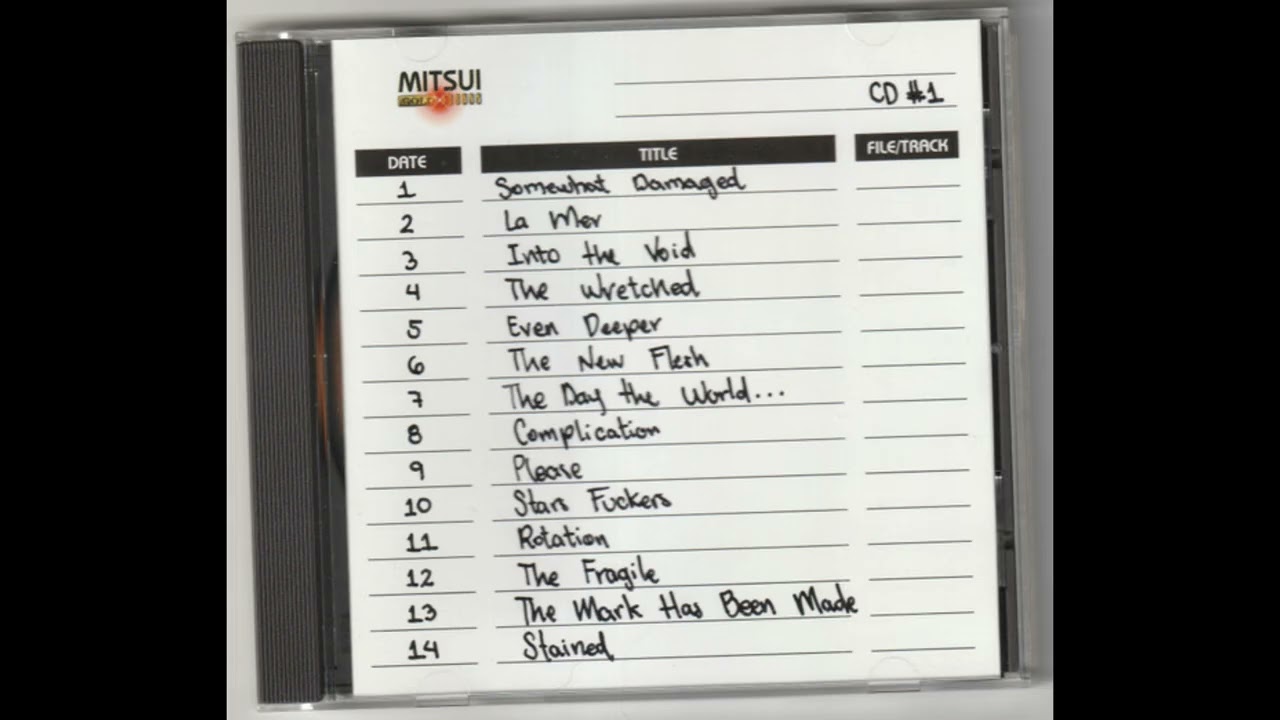 Nine Inch Nails - The Fragile (14 Track CD) - YouTube