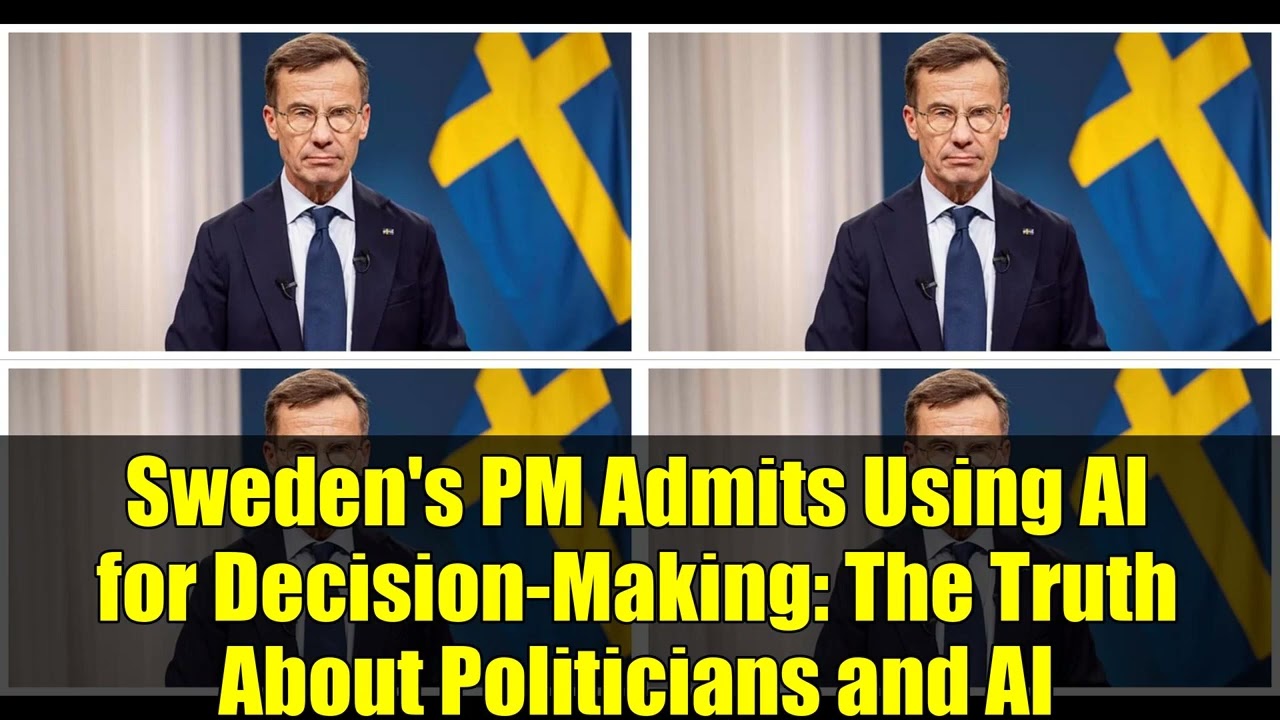 Swedish PM's Use of ChatGPT in Policy Work Sparks Controversy
