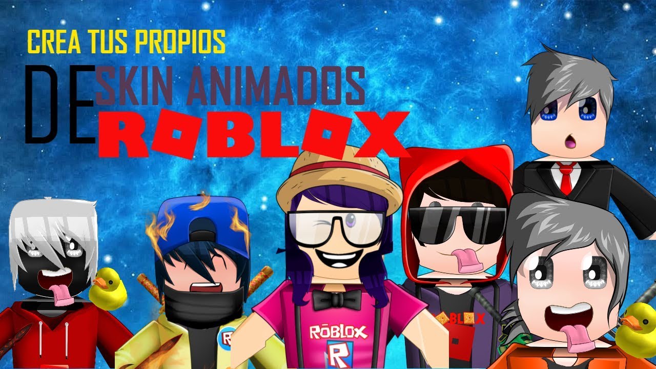 Crea Tu Propio Avatar Animado De Roblox - skins de roblox para descargar