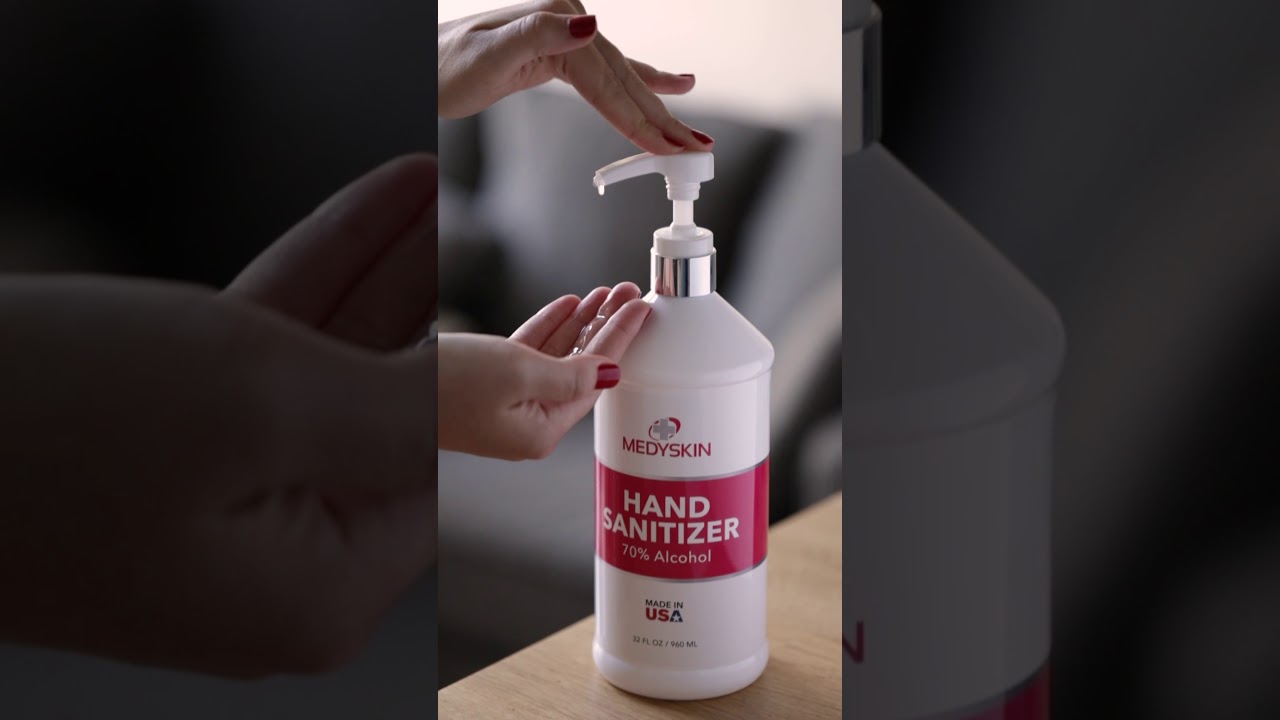 2 Bottles - Hand Sanitizer Gel 32oz – Medyskin