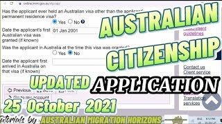 Australian Citizenship Application - How To Apply An Australian Citizenship Online No Audio