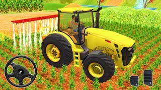 Heavy Duty Tractor Farming Tools 2019 - Driving Rice Farm - Android Gameplay screenshot 5