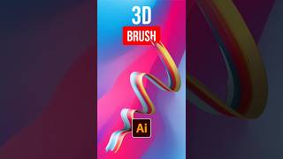 The Secret to Making a 3D Brush in Illustrator #adobeillustrator #illustratortips #ladalidi