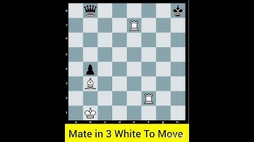 Chess Puzzle-613. Find Checkmate in 3 Moves For White #chess #chesscom #checkmateinthree #puzzle