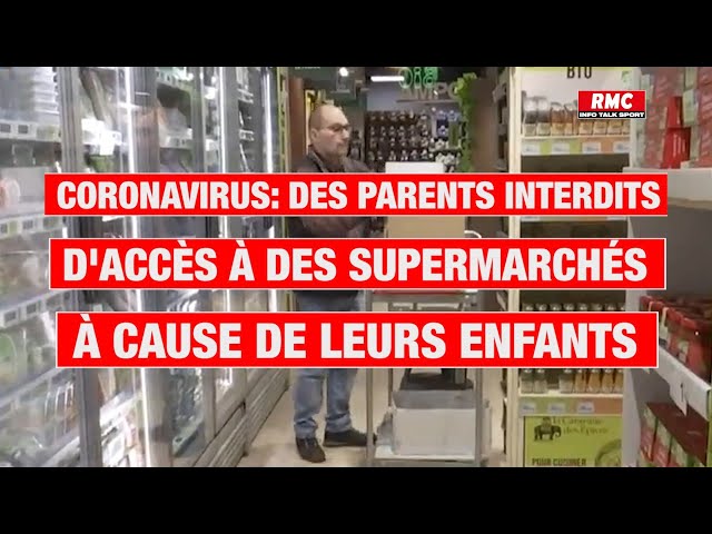 Confinement : un supermarché peut-il refuser à votre enfant de vous  accompagner ?