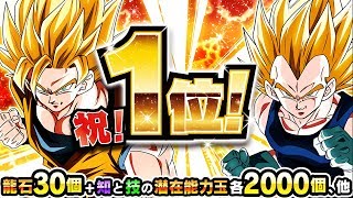 JP TOP GROSSING REWARDS 6 HOURS AFTER THE SSJ3 VEGETA BANNERS DROP DBZ Dokkan Battle
