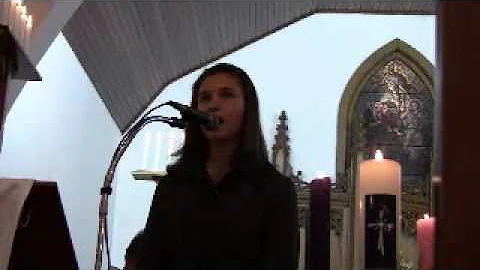 Rebecca Joyner Singing O Holy Night on Christmas E...