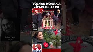 Volkan Konak In Mezarına Ziyaretçi Akını Resimi