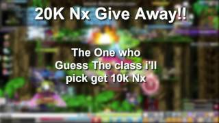 MapleStory 20k Nx Karma Koins Give Away Picking New Main!!