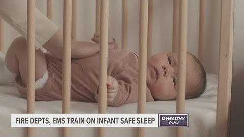 Michigan first responders get safe sleep training for infants