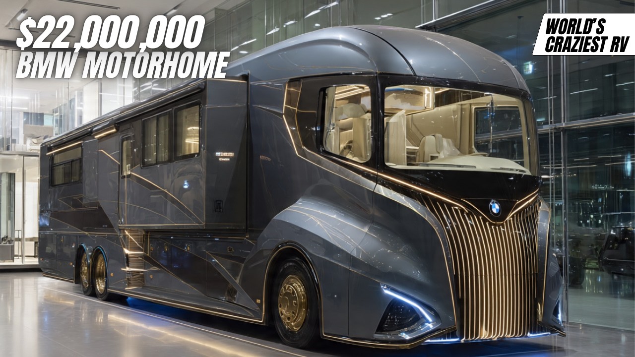 $22,000,000 BMW Motorhome — The Most Luxurious RV EVER Built! | Cars ...