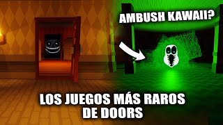 LOS JUEGOS MÁS RAROS DE DOORS ROBLOX | PARTE 3 | Doors But Kawaii | DOORS BUT BAD